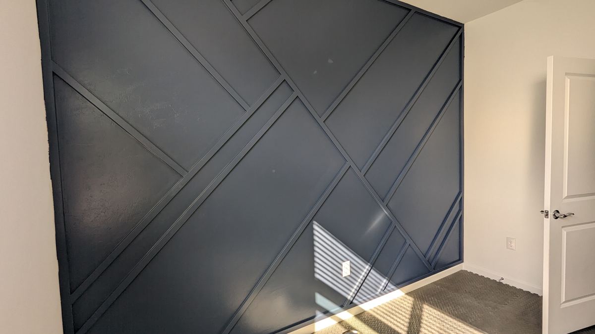Geometric Accent Wall