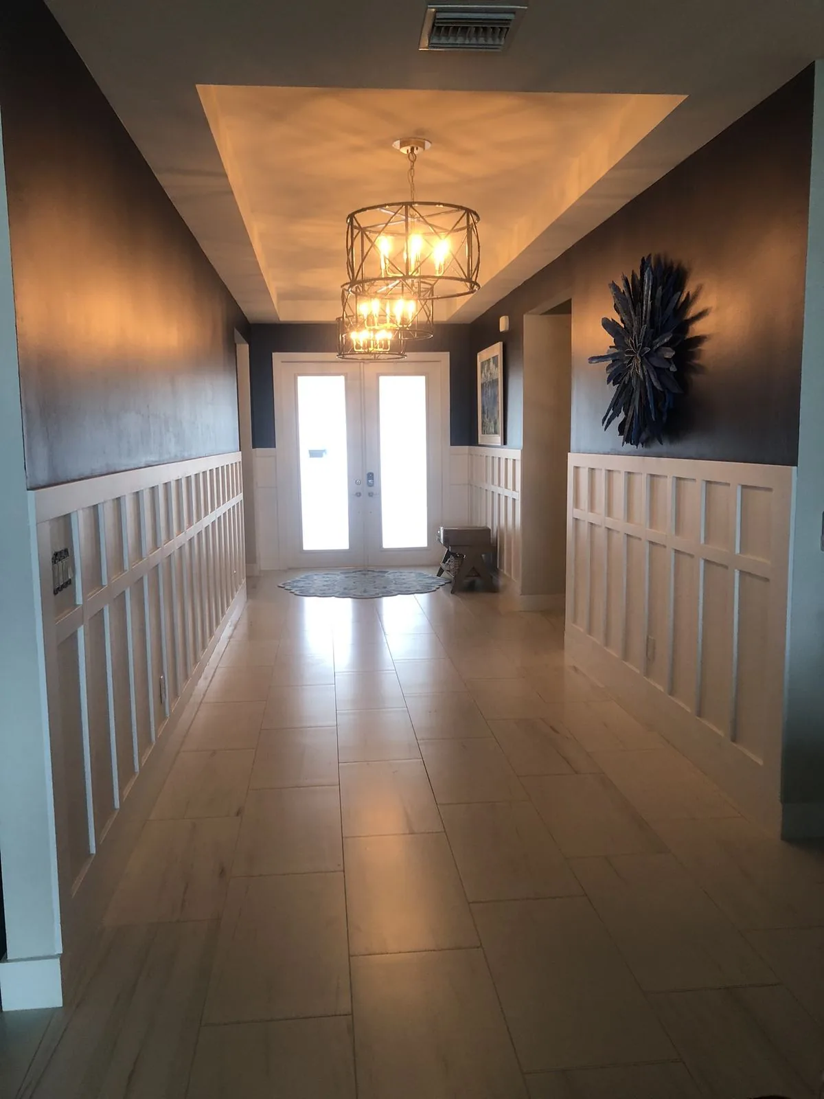 Half Wall Board N Batten 2 Sides — Babcock Handyman Services