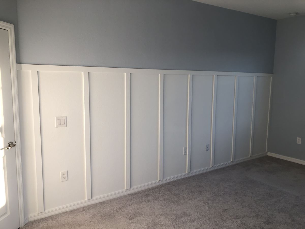Half Wall Vertical 1X3S — Babcock Handyman Services