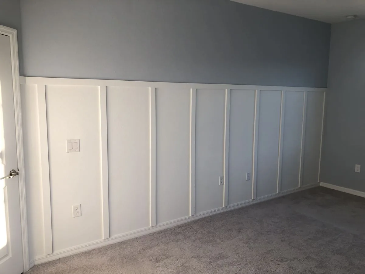 Half Wall Vertical 1X3S — Babcock Handyman Services