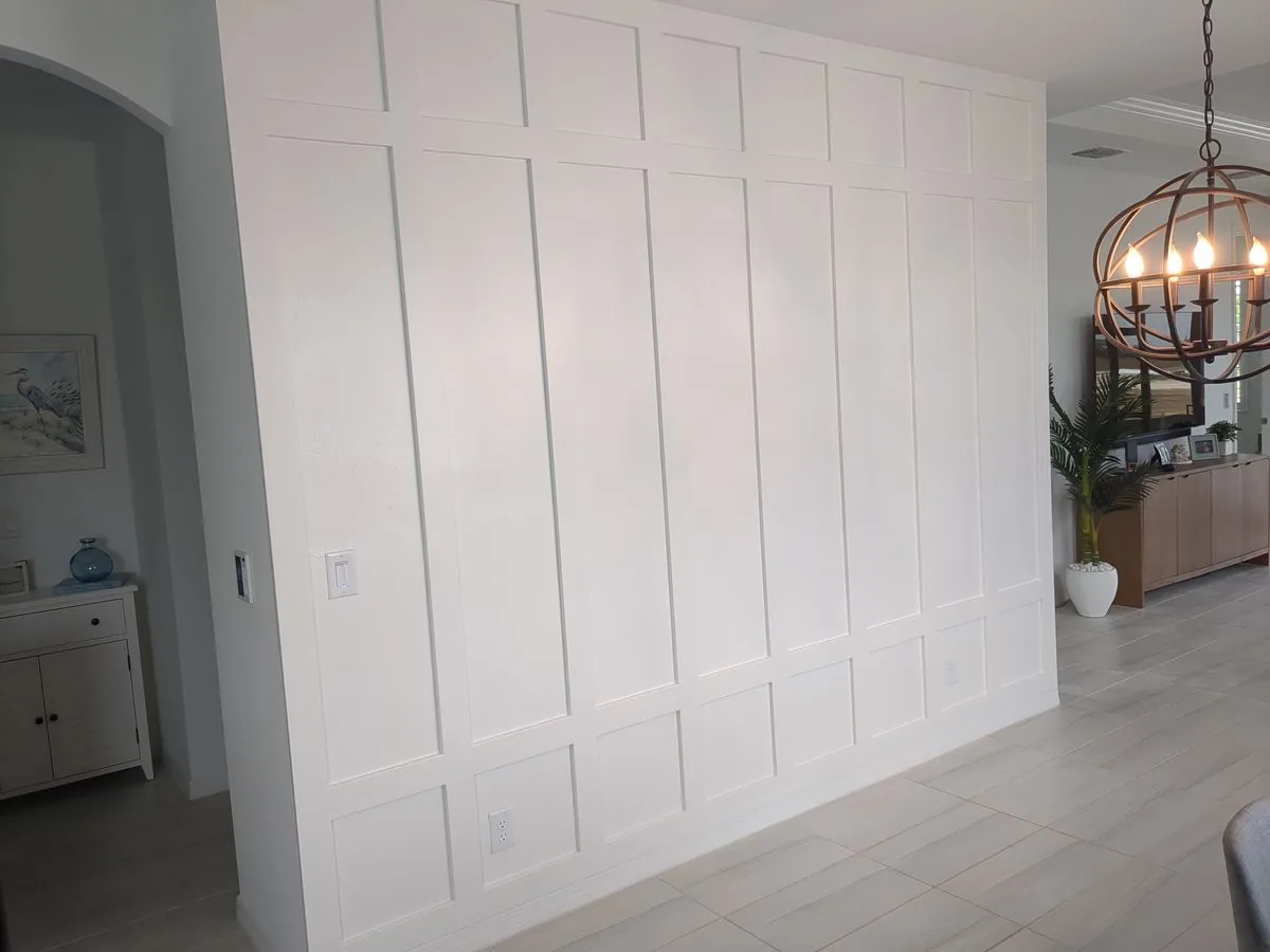 White Board N Batten — Babcock Handyman Services