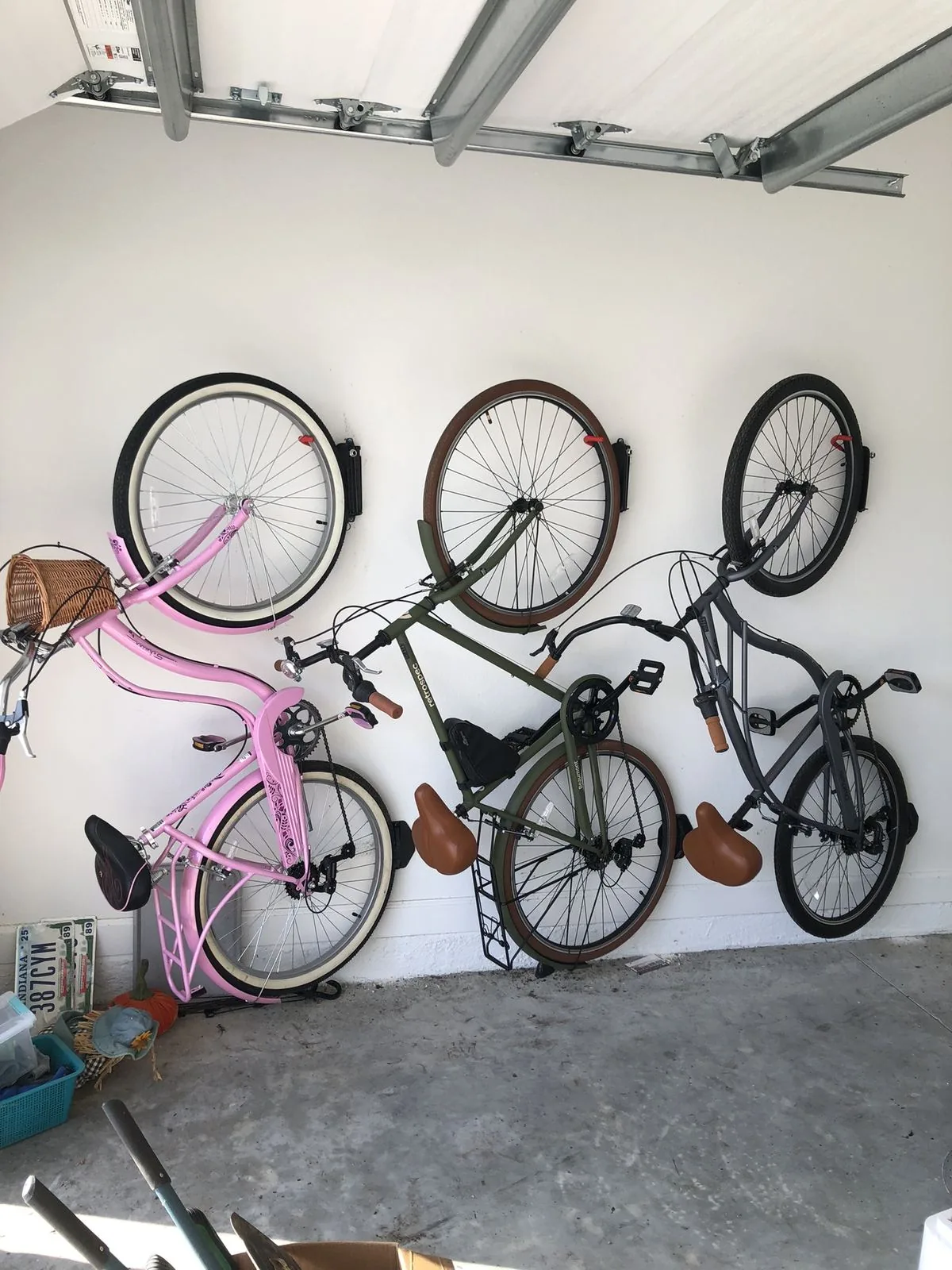 3 Bikes Swivel Wall Mounted — Babcock Handyman Services