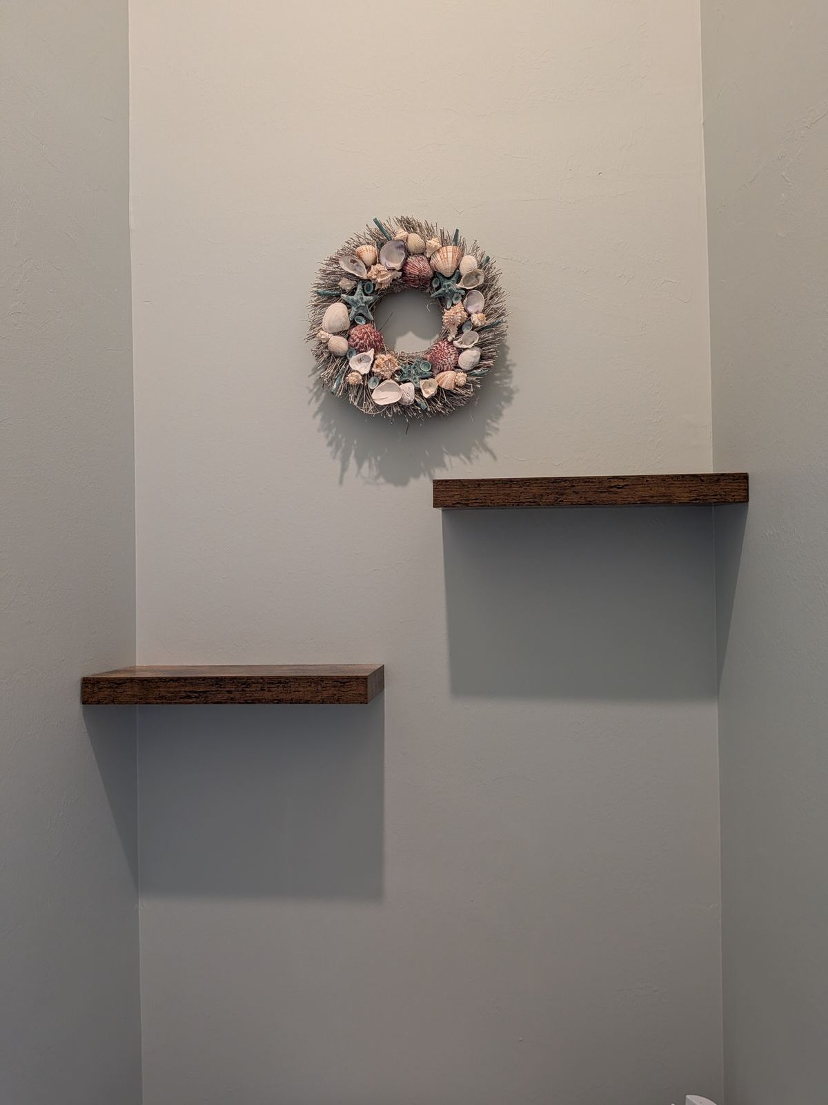 Floating Shelves Bathroom — Babcock Handyman Services