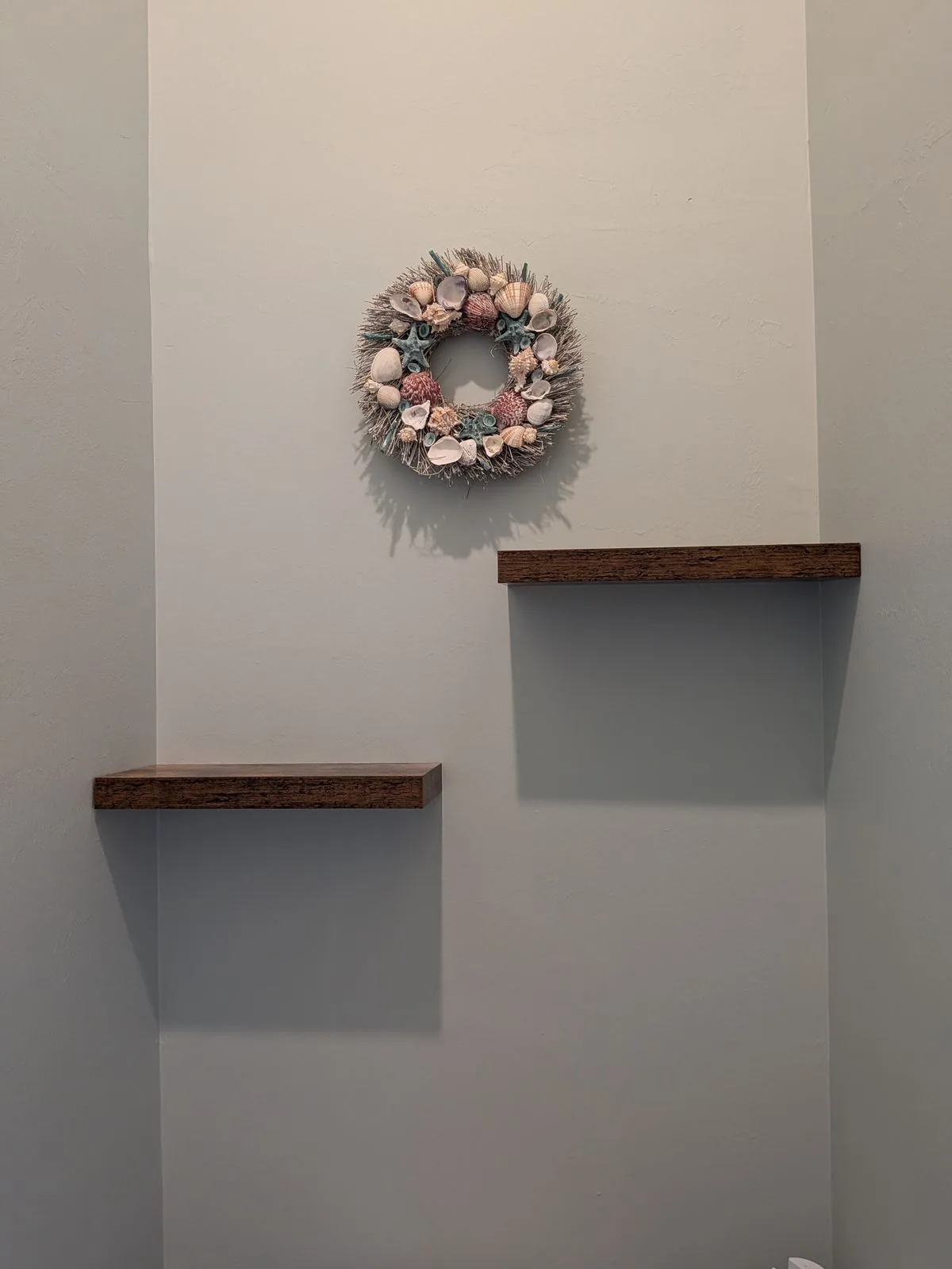 Floating Shelves Bathroom — Babcock Handyman Services