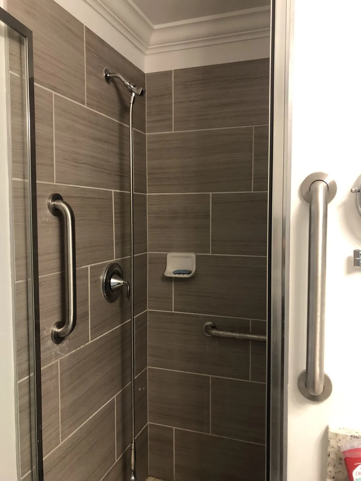 Shower Grab Bars — Babcock Handyman Services